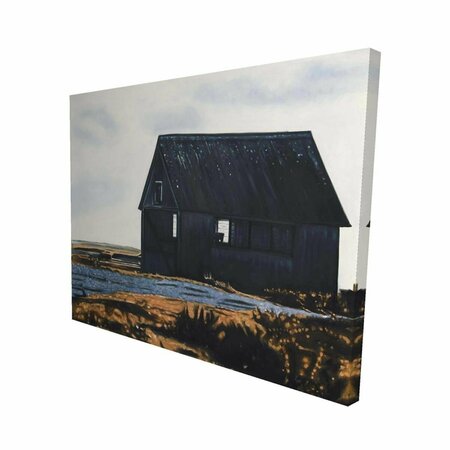 FONDO 16 x 20 in. Abandoned Barn-Print on Canvas FO2789260